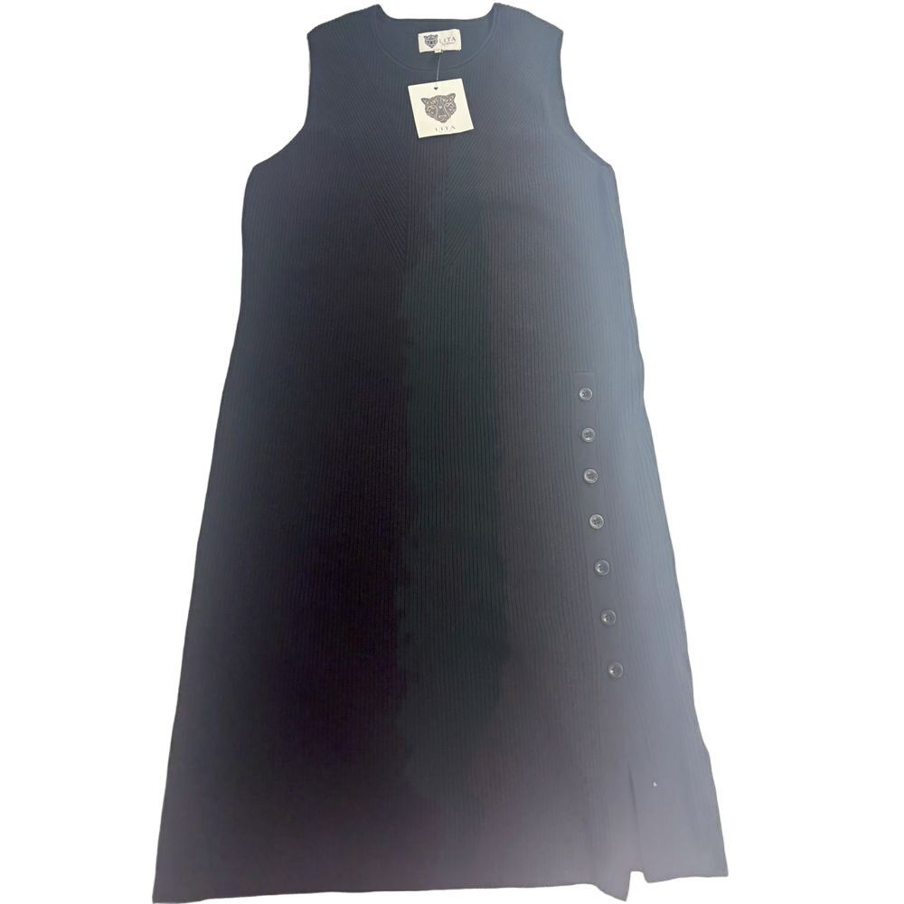 Lita By Ciara/Revolve NWOT Cable Knit Dress in Black Size Small‎ $268
